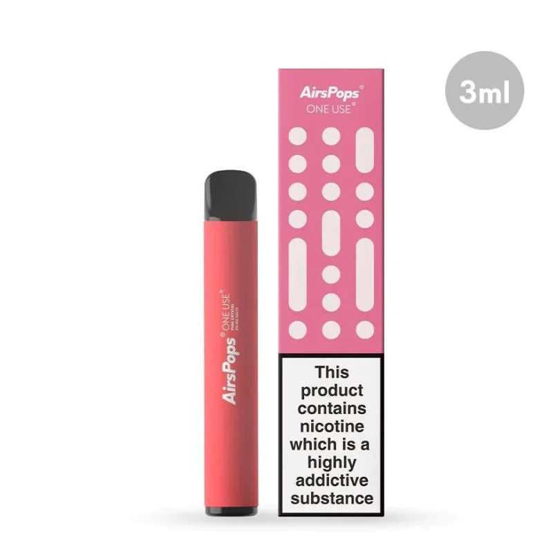 AirsPops One Use 3ml Disposable