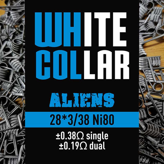G Drops White Collar - Pre-Build Coils