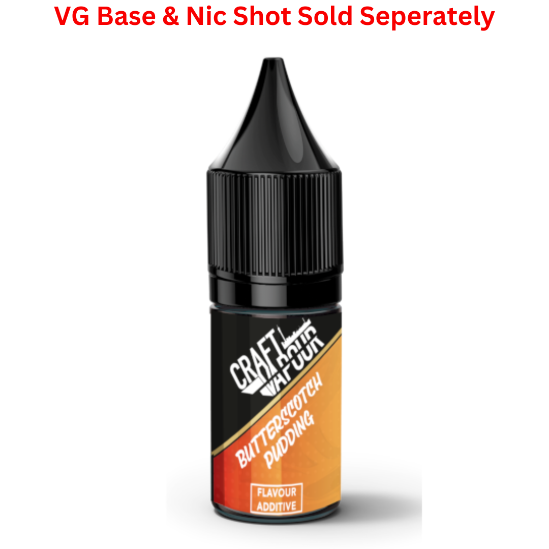 Craft Vapour - Butterscotch Pudding MTL / Salts Shot 30ml