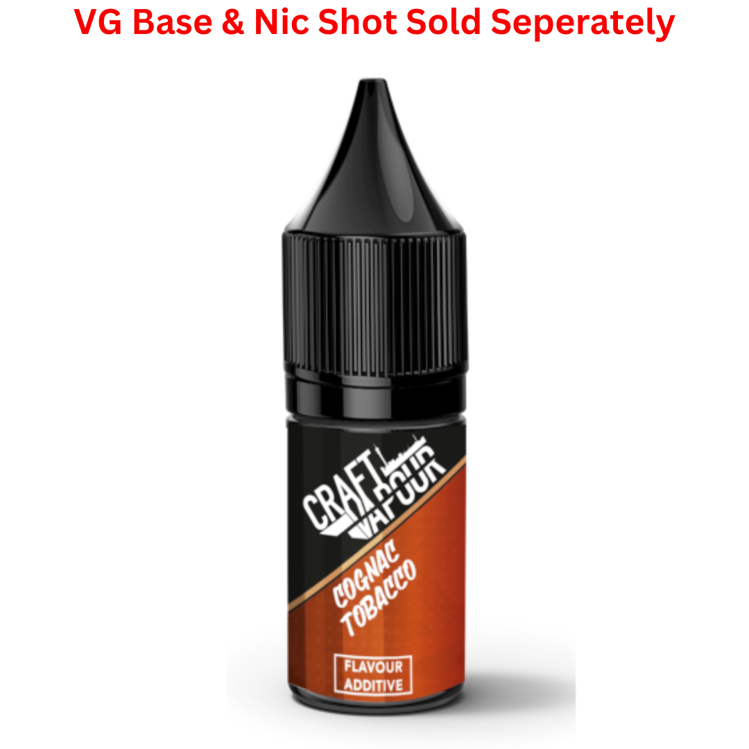 Craft Vapour - Cognac Tobacco MTL / Salts Shot 30ml