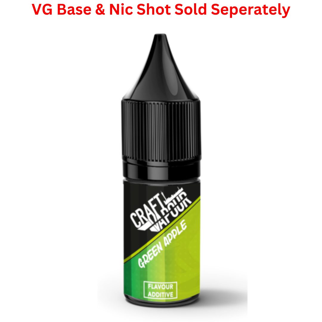Craft Vapour - Green Apple MTL / Salts Shot 30ml