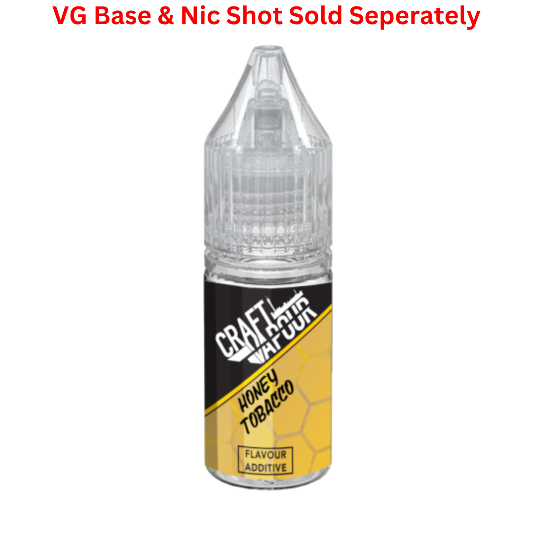 Craft Vapour - Honey Tobacco MTL / Salts Shot 30ml  Buy Online at The Vape  Order SA