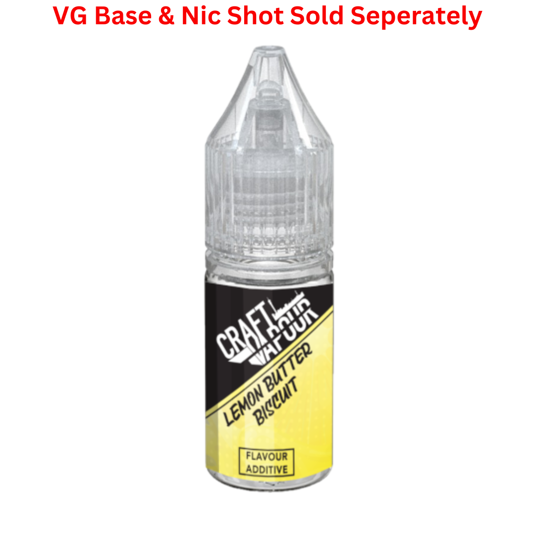 Craft Vapour - Lemon Butter Biscuit MTL / Salts Shot 30ml