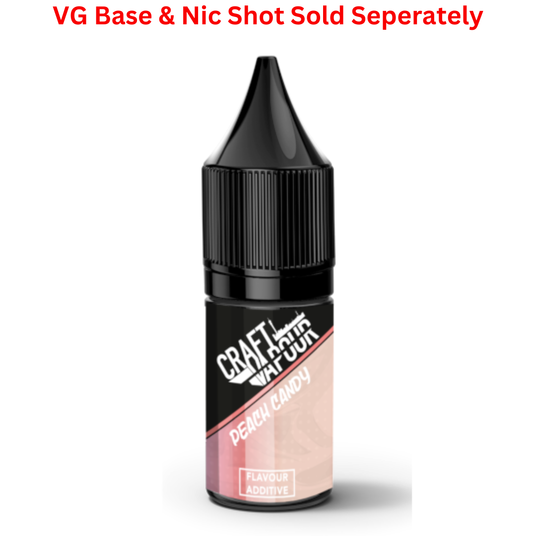 Craft Vapour - Peach Candy MTL / Salts Shot 30ml