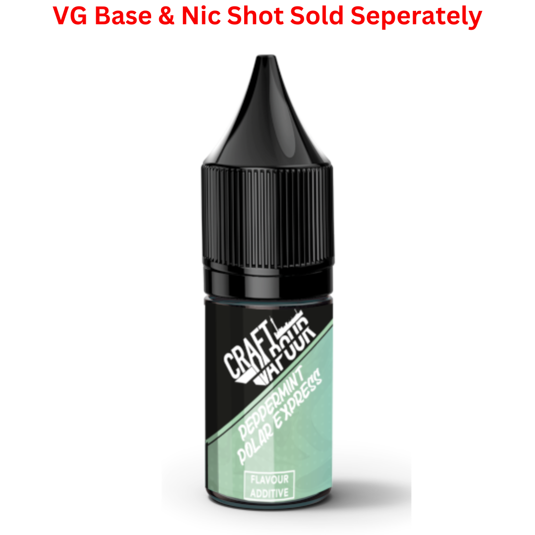 Craft Vapour - Peppermint Polar Express MTL / Salts Shot 30ml