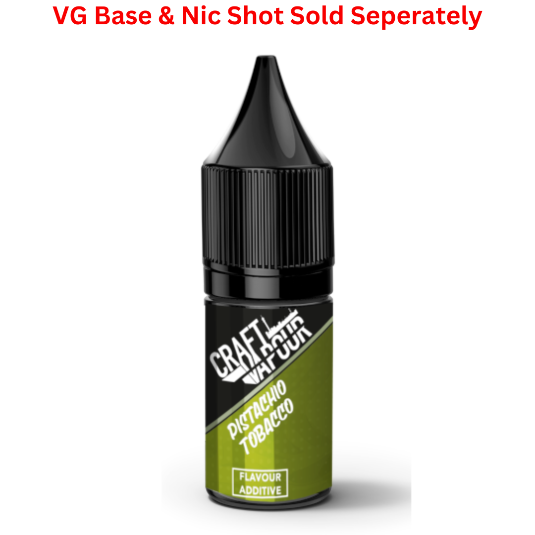 Craft Vapour - Pistachio Tobacco MTL / Salts Shot 30ml