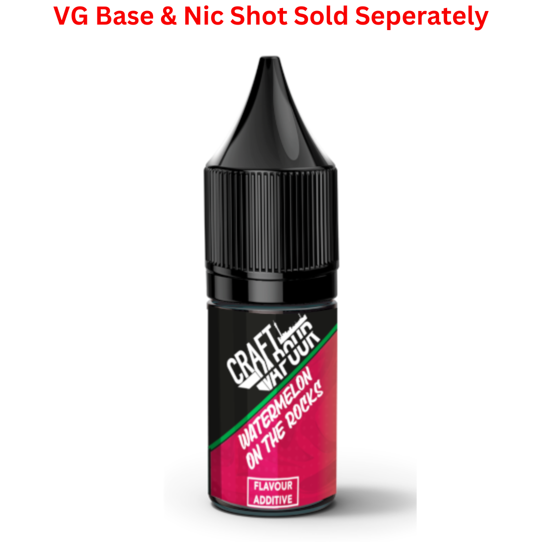 Craft Vapour - Watermelon On The Rocks MTL / Salts Shot 30ml