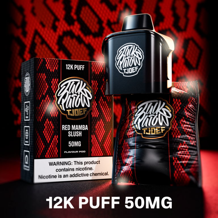 Jack Parow Tjoef Pod System - 12k Flavour Pod 50mg (Pod Only)