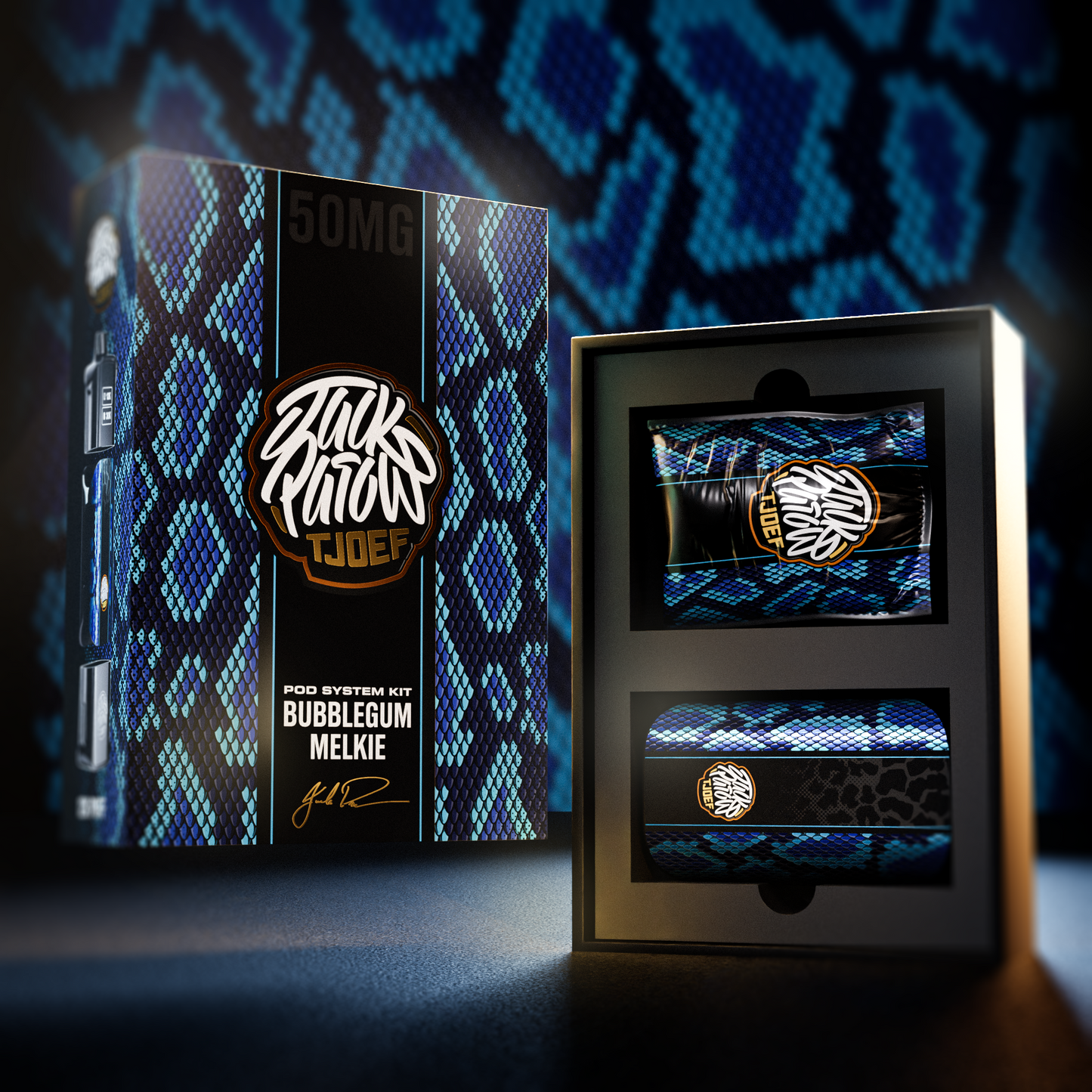 Jack Parow Tjoef Pod System Kit - 50mg
