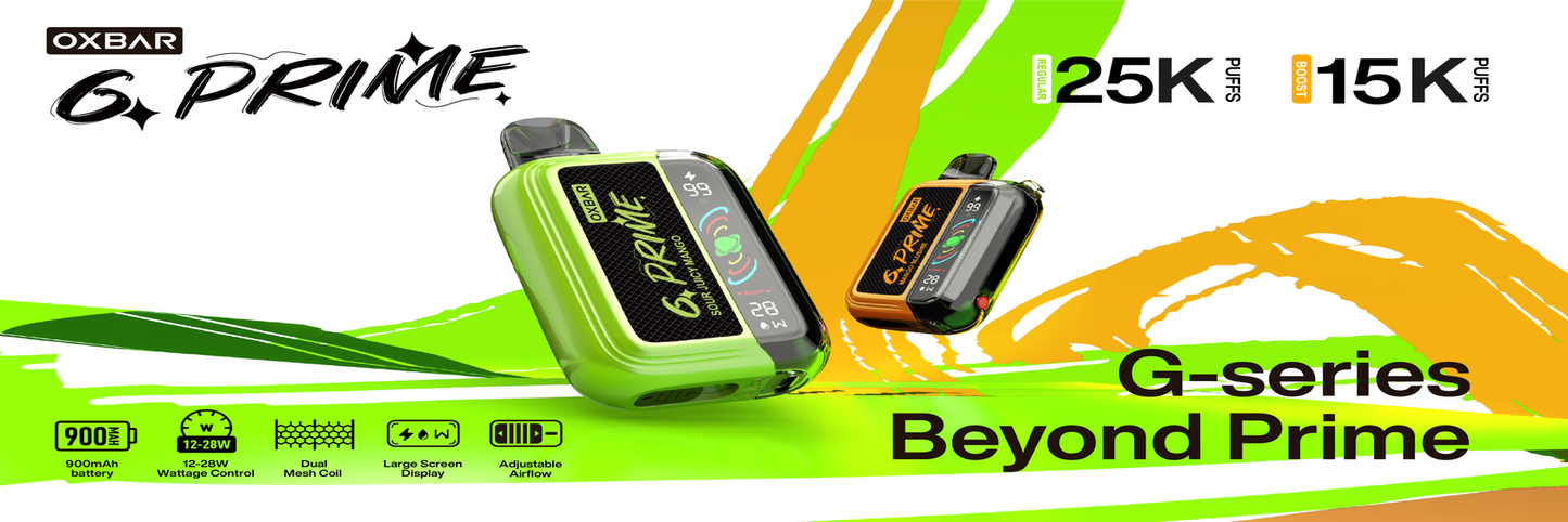 Oxbar G Prime 25k Disposable