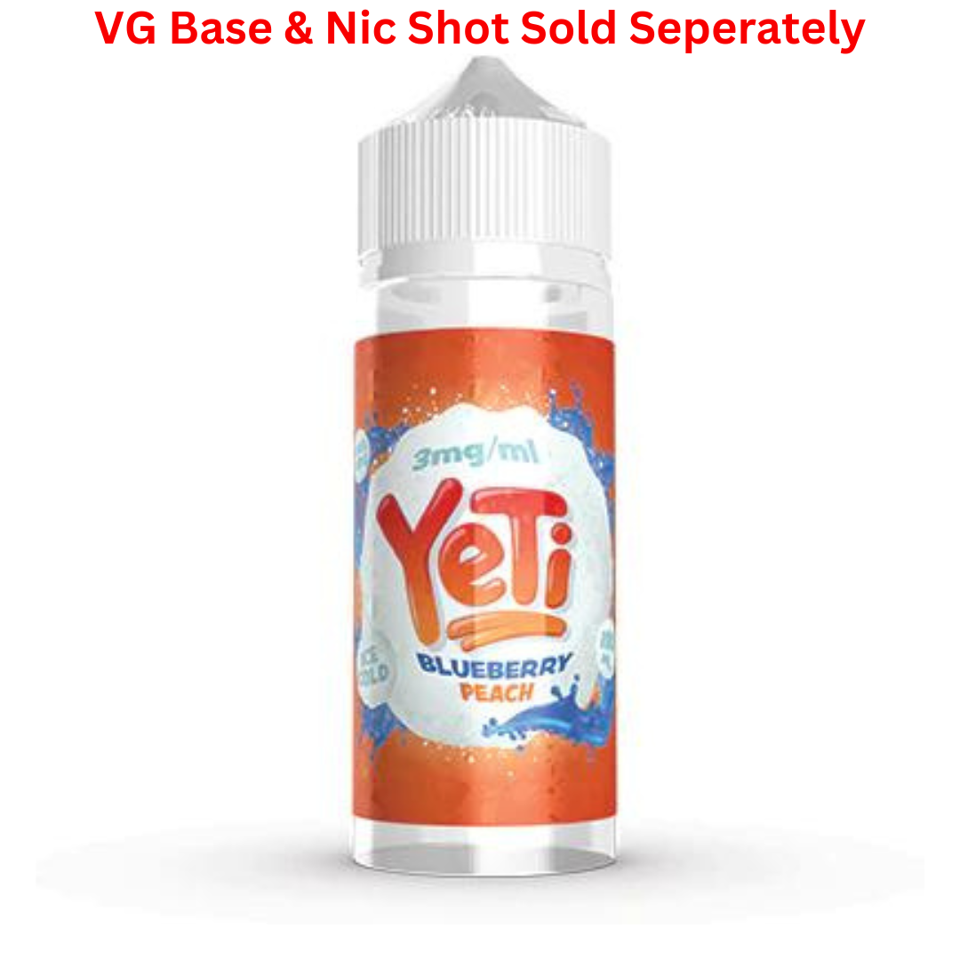 Yeti - Blueberry Peach Shot 120ml