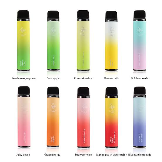 Elf bar 2500 Puff Disposable pod device 50mg