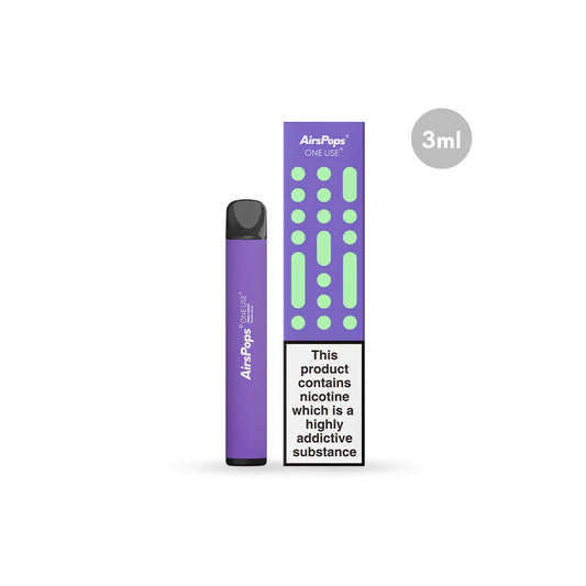 AirsPops One Use 5% 3ml Disposable