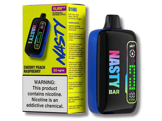 Nasty 16 000 Rechargeable Disposable