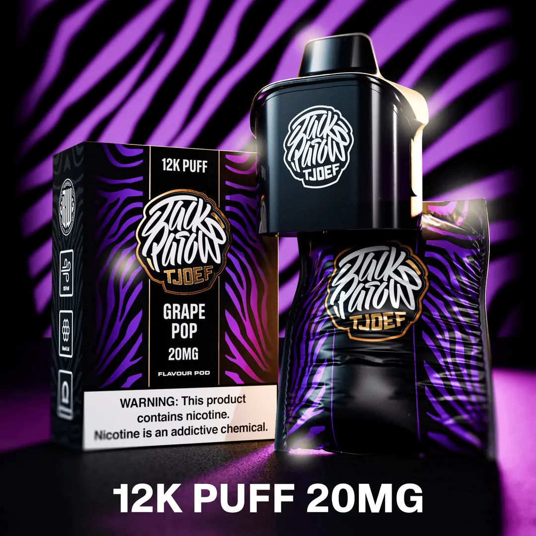 Jack Parow Tjoef Pod System - 12k Flavour Pod 20mg (Pod Only)