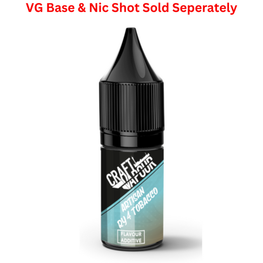 Craft Vapour - Artisan RY4 Tobacco MTL / Salts Shot 30ml