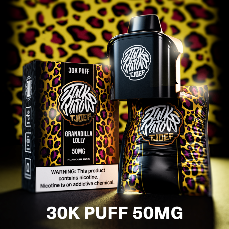 Jack Parow Tjoef Pod System - 30k Flavour Pod 50mg (Pod Only)