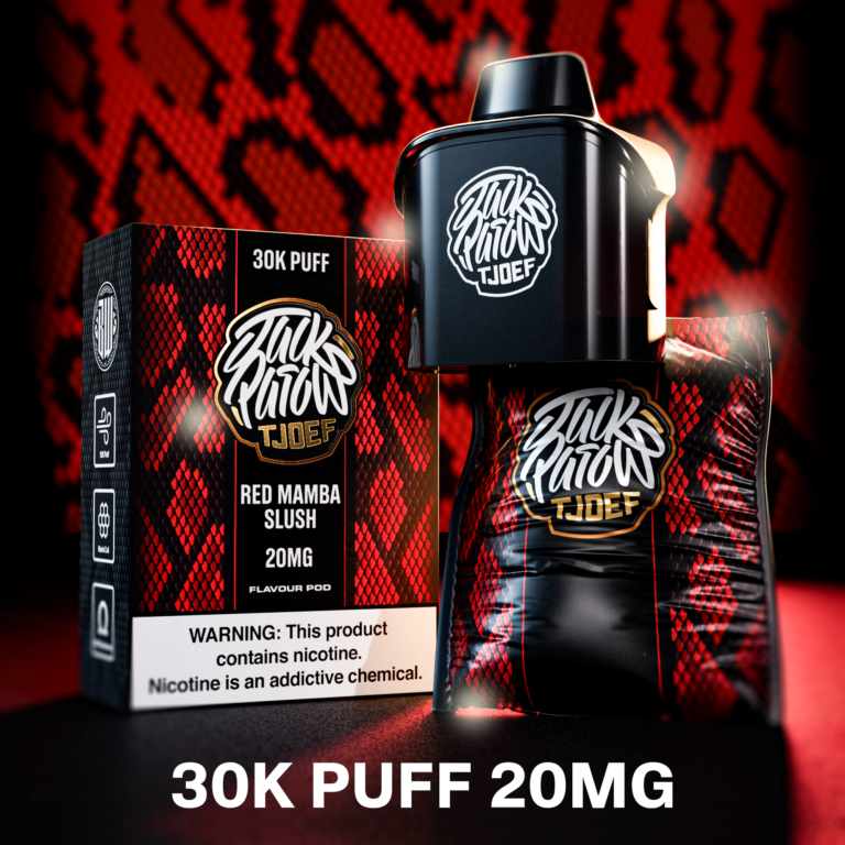 Jack Parow Tjoef Pod System - 30k Flavour Pod 20mg (Pod Only)