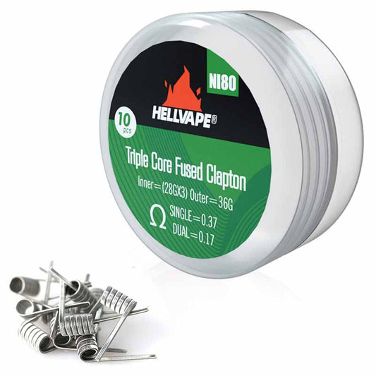 Hellvape Ni80 Pre-built Coils (Singels)