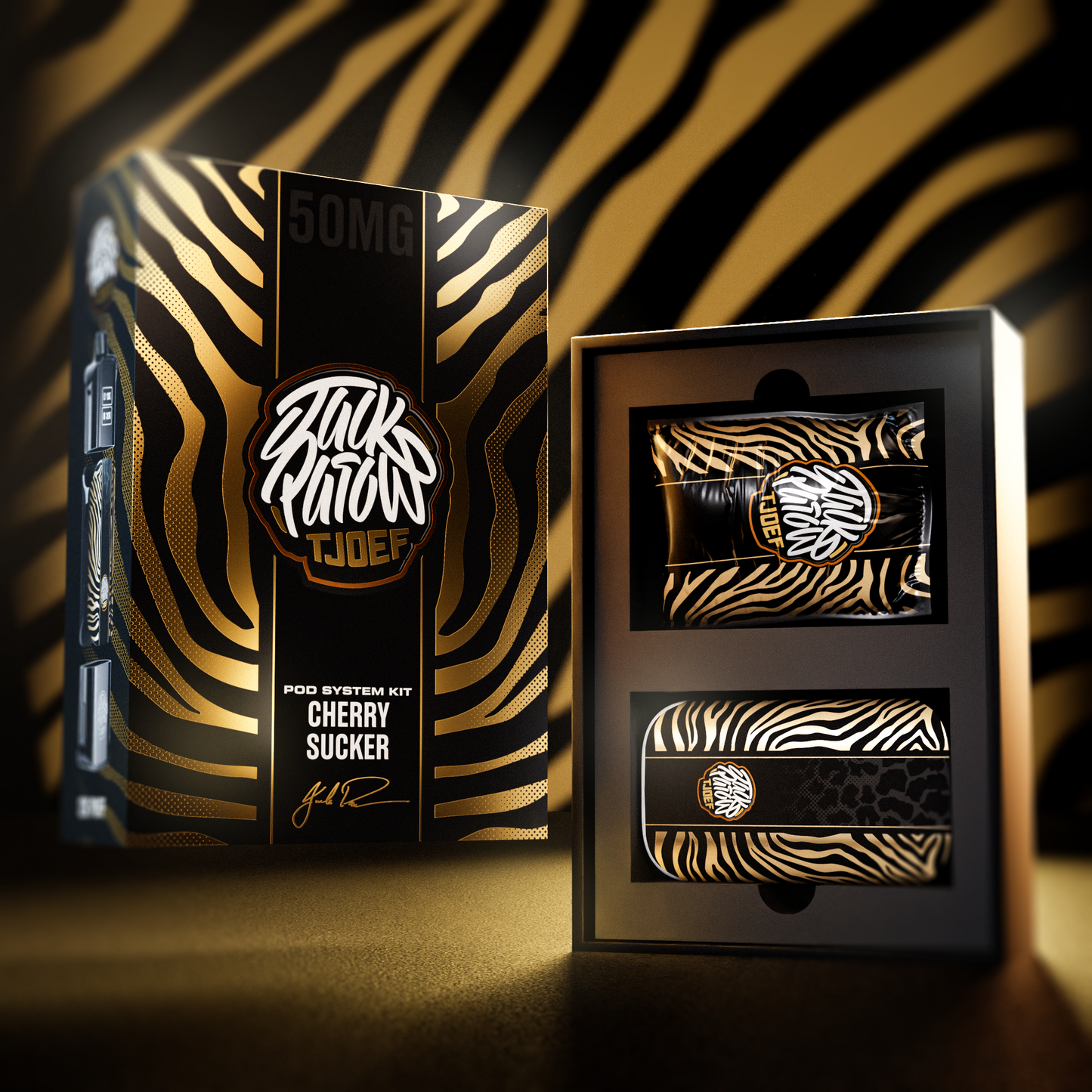 Jack Parow Tjoef Pod System Kit - 50mg