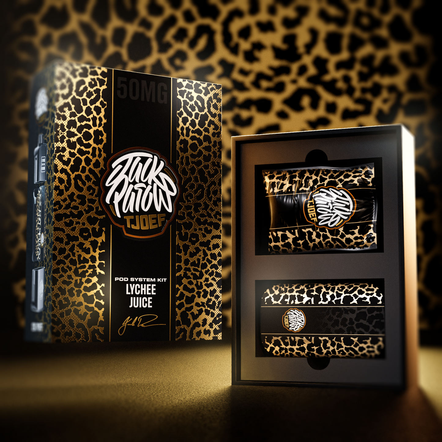 Jack Parow Tjoef Pod System Kit - 50mg