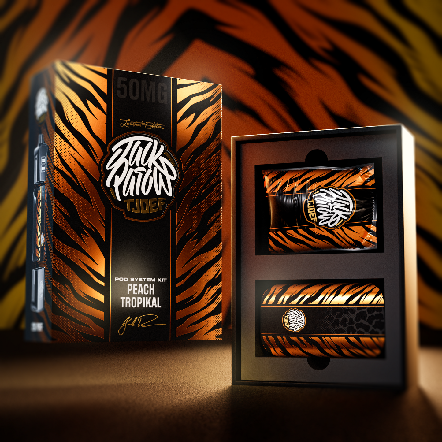 Jack Parow Tjoef Pod System Kit - 50mg