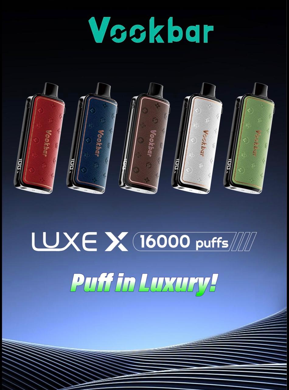 Vookbar - Luxe X 16k Pod  The Vape Order