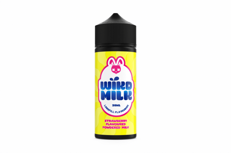 Wikd Milk - Strawberry Flavour Shot 120ml
