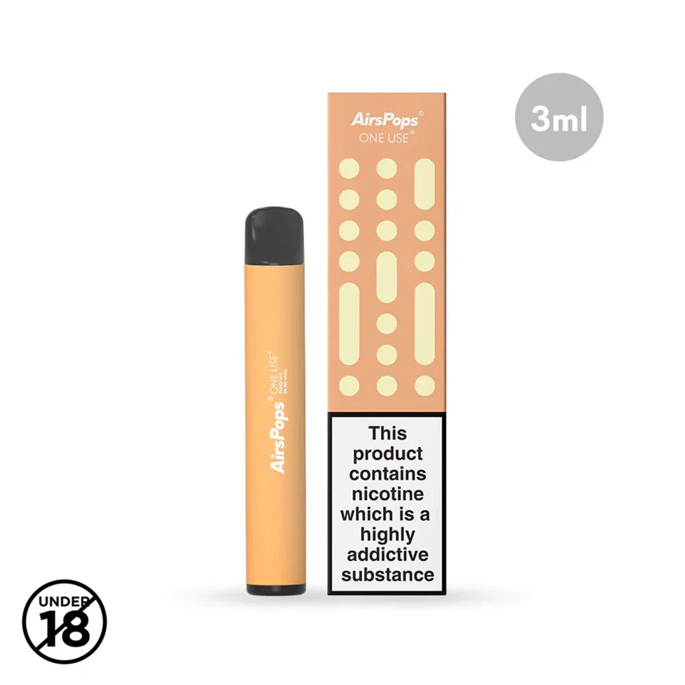 Airspops One Use 0% 3ml Disposable