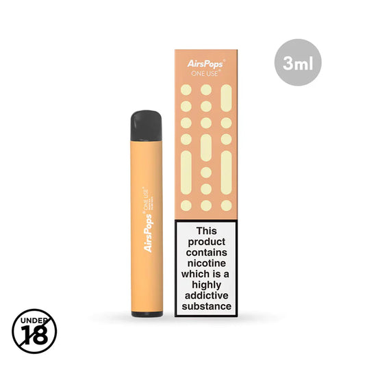 Airspops One Use 0% 3ml Disposable
