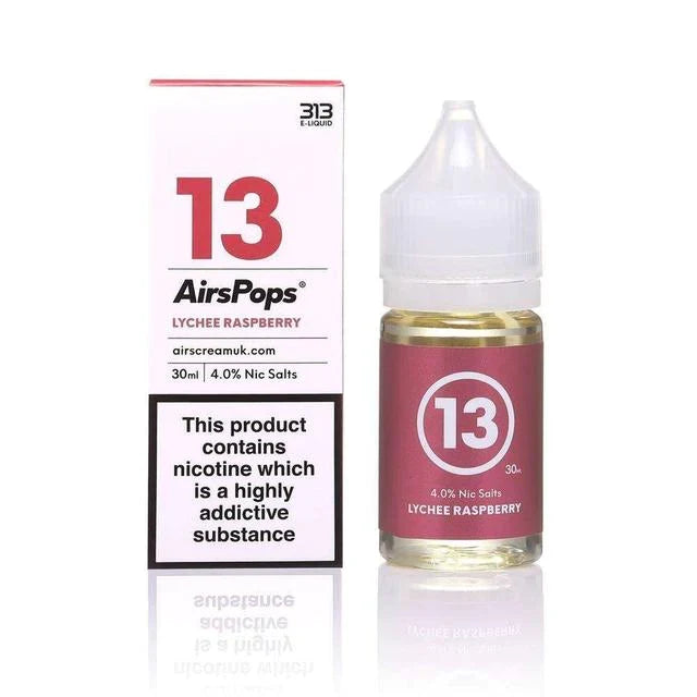 AirsPops 313 Nic/Salts 4 % E-Liquids 30ml